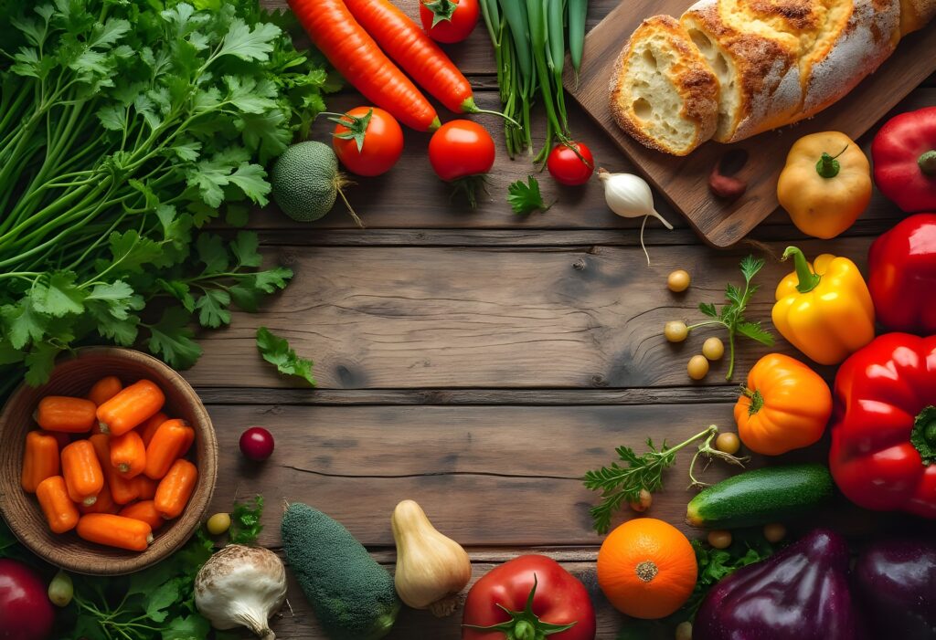 알록달록 항염 야채와 채소

